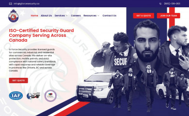 gforcesecurity.ca screenshot