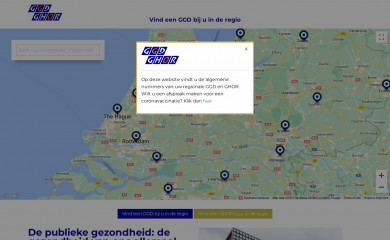 ggd.nl screenshot