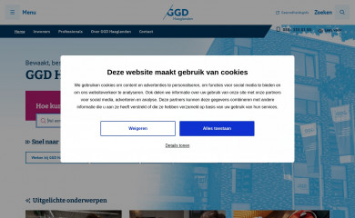 ggdhaaglanden.nl screenshot