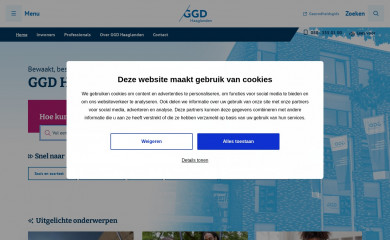 ggdhaaglanden.nl screenshot