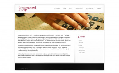 ggroup.sk screenshot