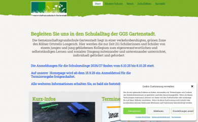 ggs-gartenstadt.de screenshot