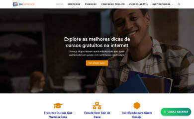 ghempregos.com screenshot