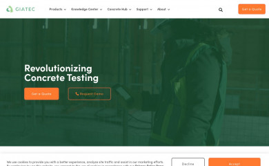 giatecscientific.com screenshot