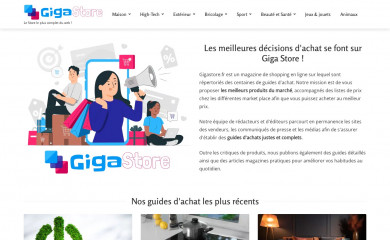 gigastore.fr screenshot