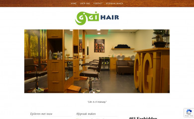 gigihair.nl screenshot