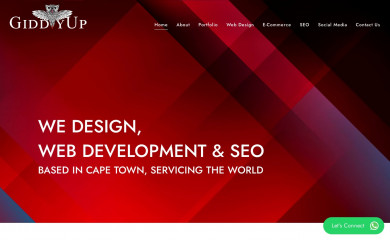 giddyup.co.za screenshot