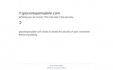 giocoresponsabile.com screenshot