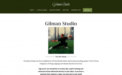 gilmanstudio.com screenshot
