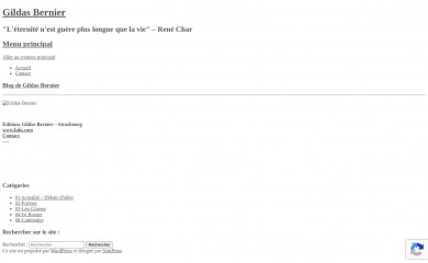 gildasbernier.fr screenshot