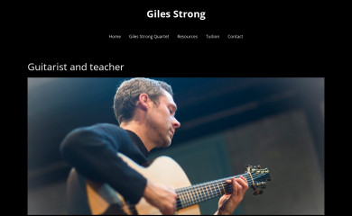 gilesstrong.co.uk screenshot