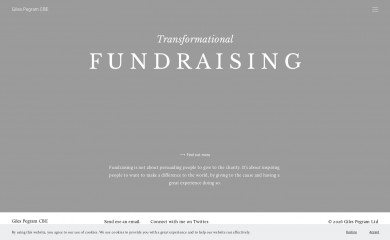 gilespegram.com screenshot