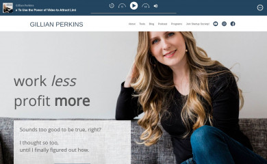 http://gillianperkins.com screenshot