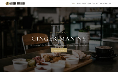 gingerman-ny.com screenshot