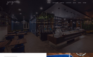 gingercaffecucina.com screenshot