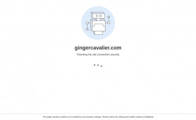gingercavalier.com screenshot