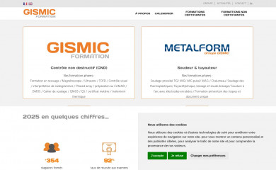 gismicformation.com screenshot