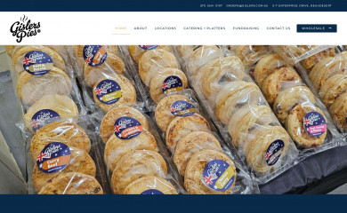 gislers.com.au screenshot