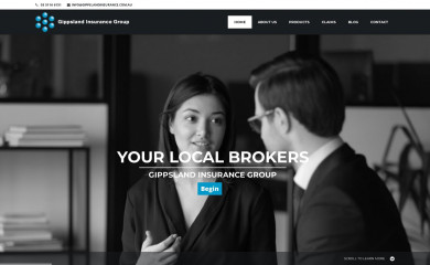 gippslandinsurance.com.au screenshot