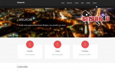 gitaar4u.nl screenshot