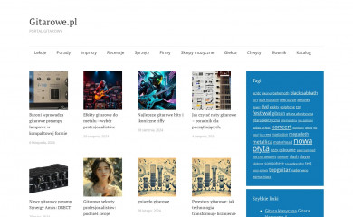 gitarowe.pl screenshot