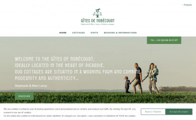gitesdenobecourt.fr screenshot