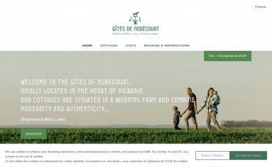 gitesdenobecourt.fr screenshot