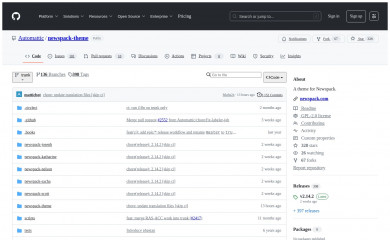 https://github.com/Automattic/newspack-theme screenshot