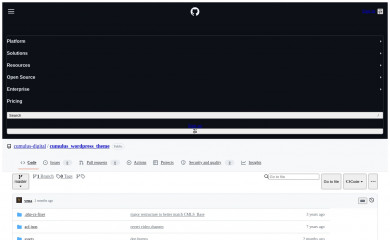 https://github.com/cumulus-digital/cumulus_wordpress_theme screenshot