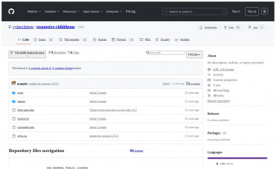 Responsive full width featured area Child Theme screenshot