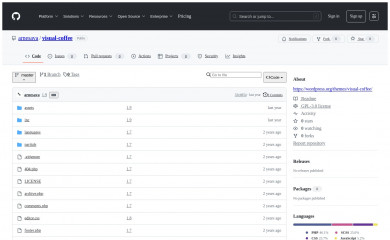 https://github.com/arnesava/visual-coffee-free-theme screenshot