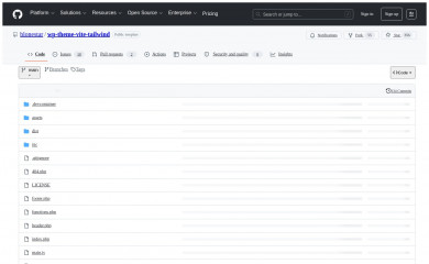 https://github.com/blonestar/wp-theme-vite-tailwind screenshot