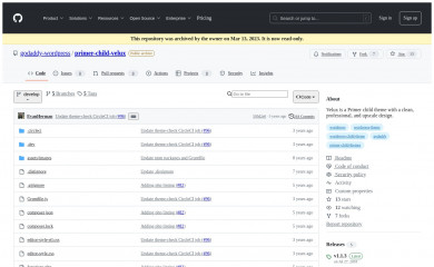 https://github.com/godaddy/wp-velux-theme screenshot