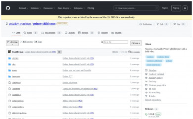https://github.com/godaddy/wp-stout-theme screenshot