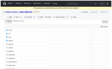 https://github.com/godaddy/wp-stout-theme screenshot