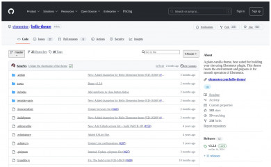 https://github.com/elementor/hello-theme/ screenshot