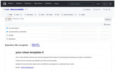 New site screenshot