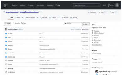 https://github.com/paperplanefactory/paperplane-blank-theme screenshot