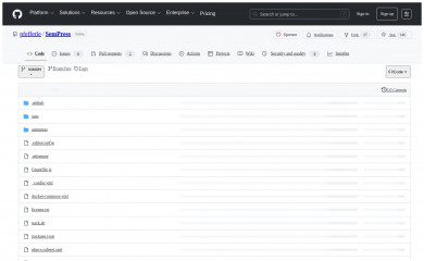 https://github.com/pfefferle/SemPress screenshot