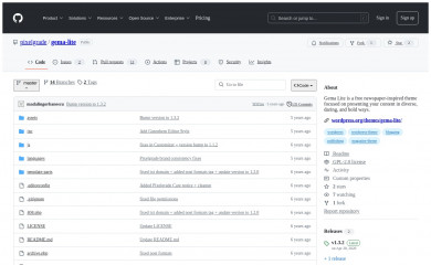 https://github.com/pixelgrade/gema-lite screenshot