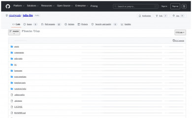Julia Lite screenshot