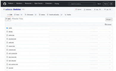 https://github.com/tidythemes/blankslate screenshot