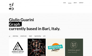 giulioguarini.com screenshot
