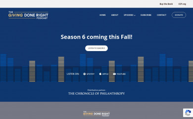 givingdoneright.org screenshot
