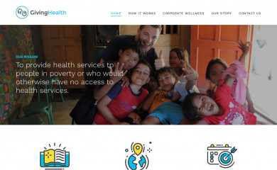 givinghealth.org.au screenshot
