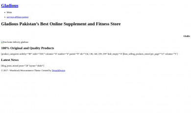 gladious.com screenshot