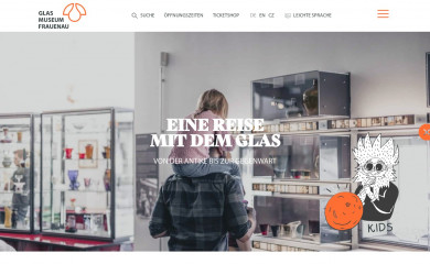 glasmuseum-frauenau.de screenshot