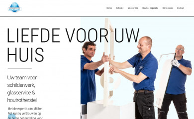glasservicemichelpot.nl screenshot