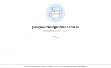 glasspoolfencingbrisbane.com.au screenshot