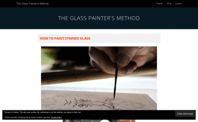glasspaintersmethod.com screenshot